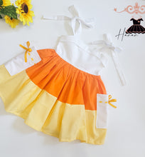 Load image into Gallery viewer, Candy Corn Dress
