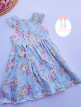 Load image into Gallery viewer, Time for tea floral dress