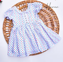 Load image into Gallery viewer, Festive Polka dot dress