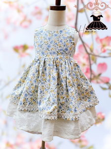Sage spring dress