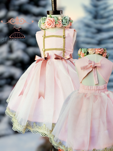 Blush Nutcracker dress