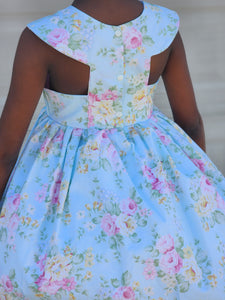 Time for tea floral dress