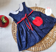 Load image into Gallery viewer, Apple pocket dress
