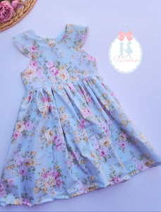 Time for tea floral dress