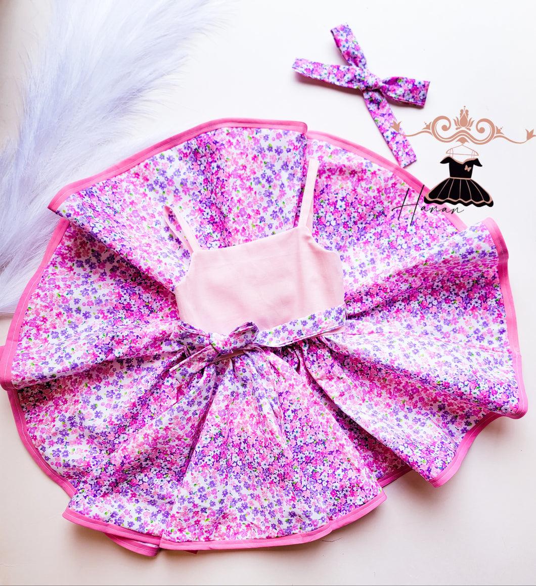 Pink Twirl Dress